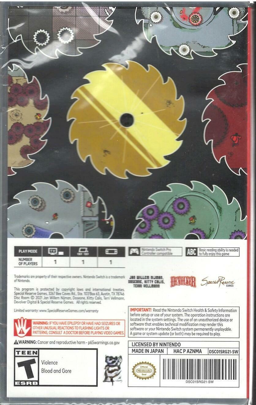 Disc Room (Single) - Nintendo Switch