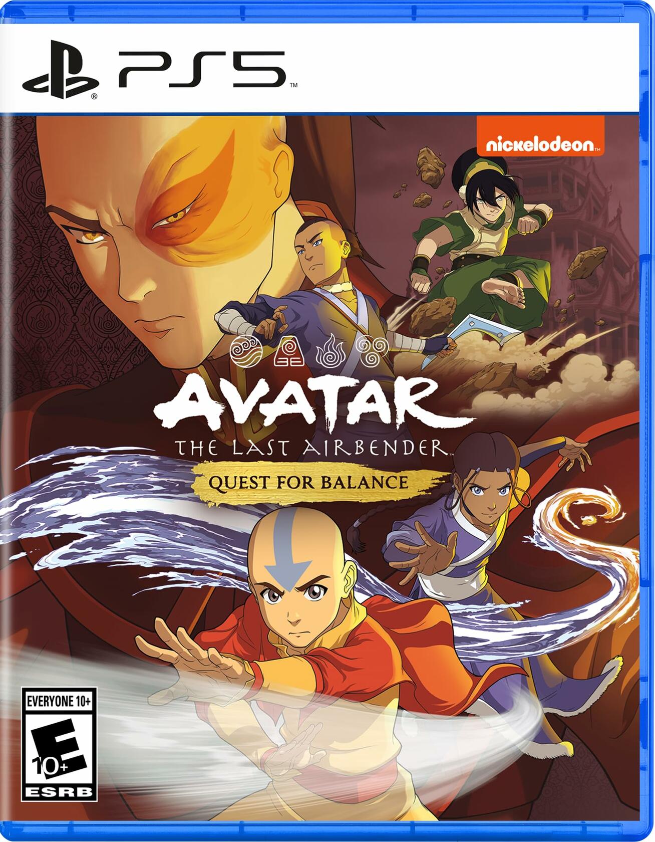 Avatar The Last Airbender: The Quest for Balance - PlayStation 5 [video game]
