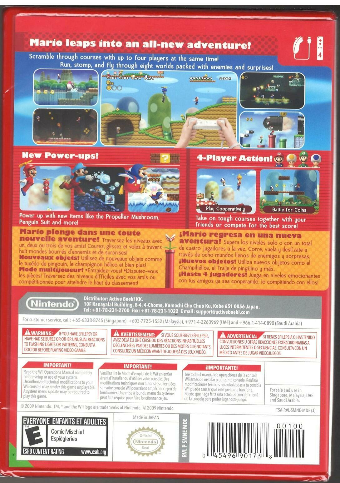 New Super Mario Bros. - Nintendo Wii