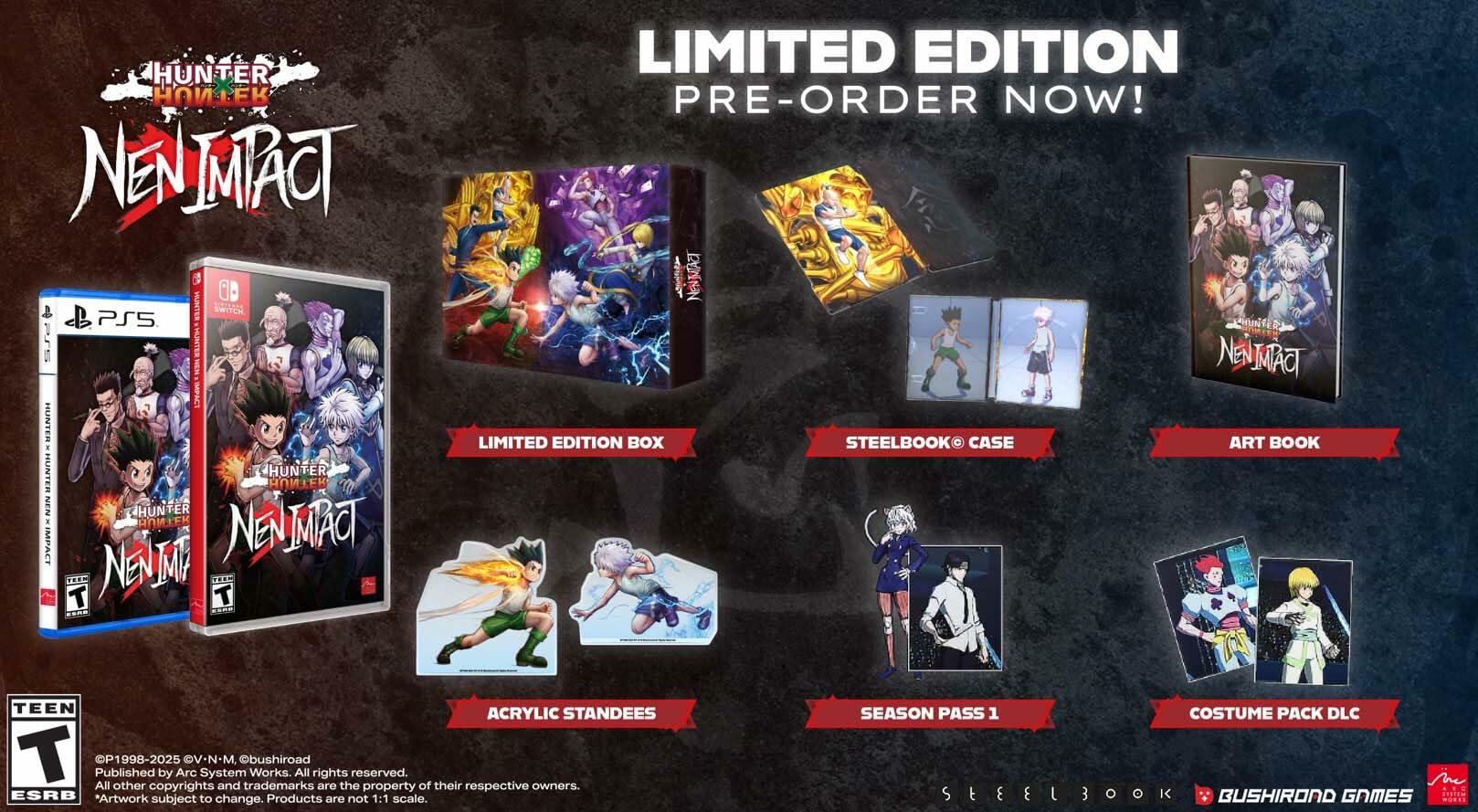 HUNTER×HUNTER NEN×IMPACT: Limited Edition - Nintendo Switch