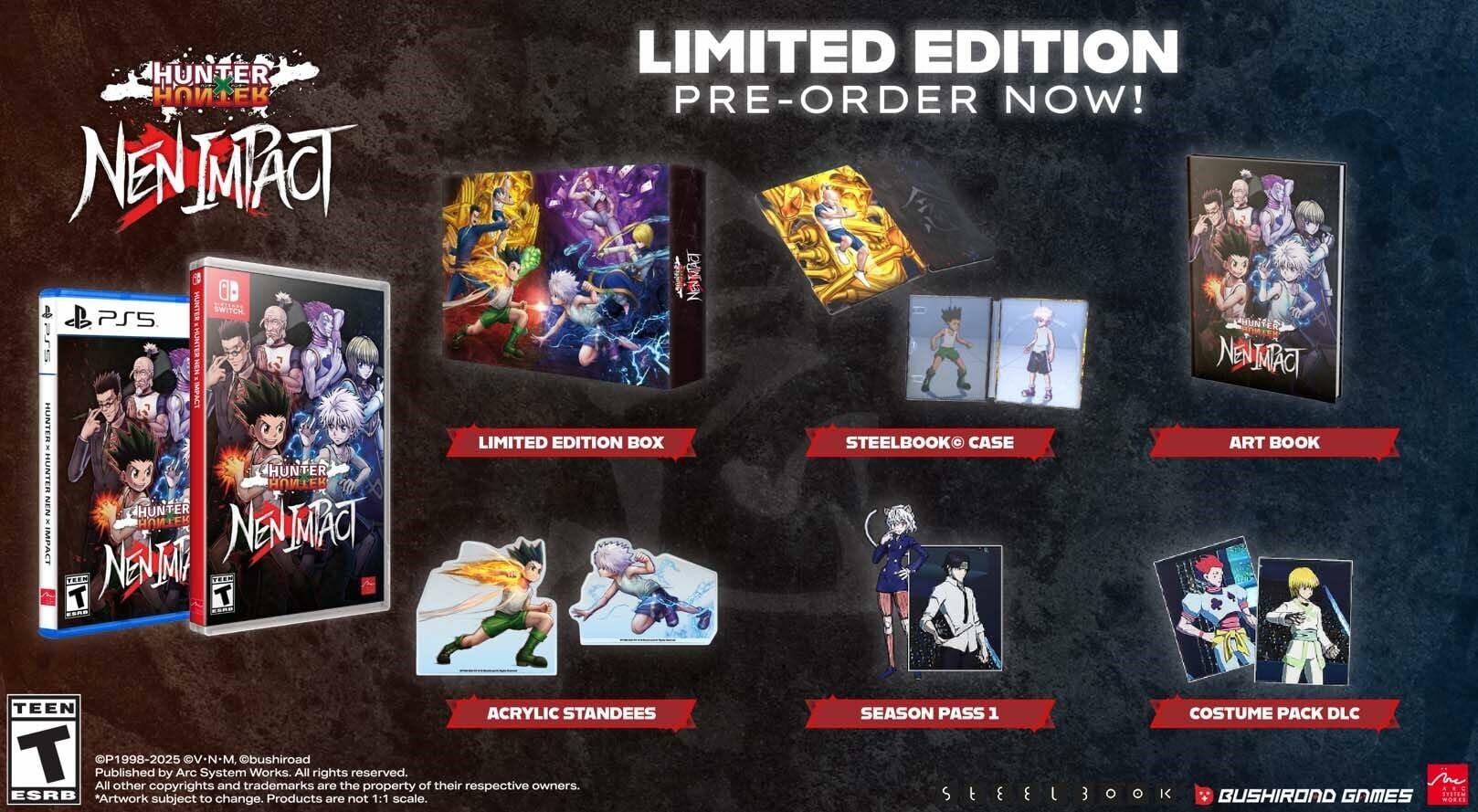 HUNTER×HUNTER NEN×IMPACT: Limited Edition - Nintendo Switch