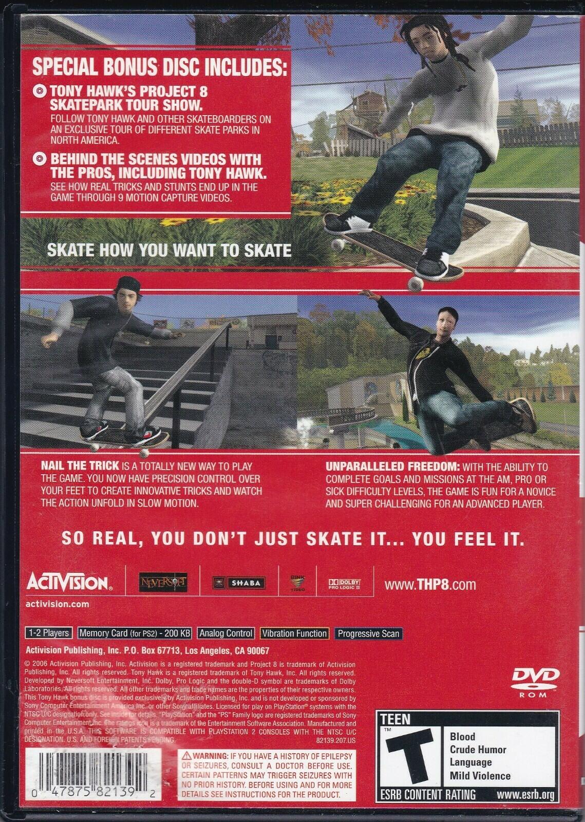 Tony Hawk's Project 8 (Greatest Hits) - PlayStation 2