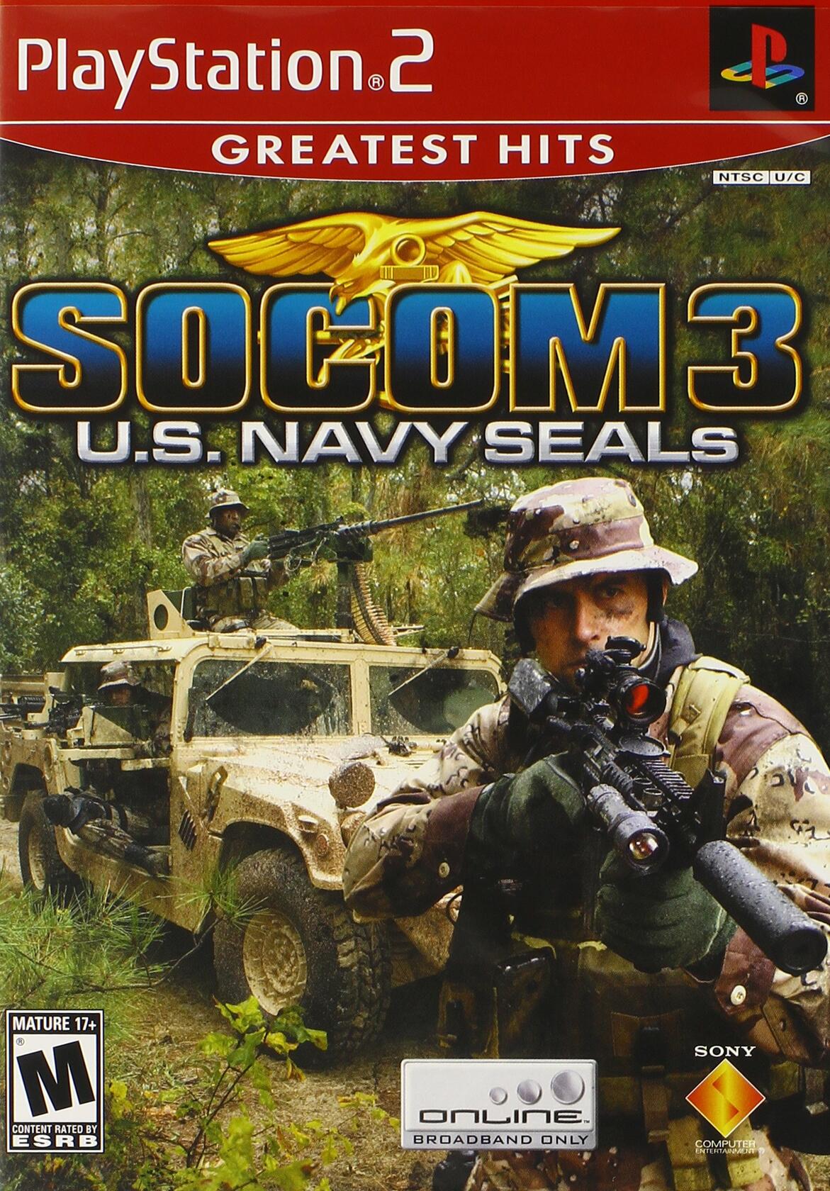 SOCOM US Navy SEALs 3 (Greatest Hits) - PlayStation 2