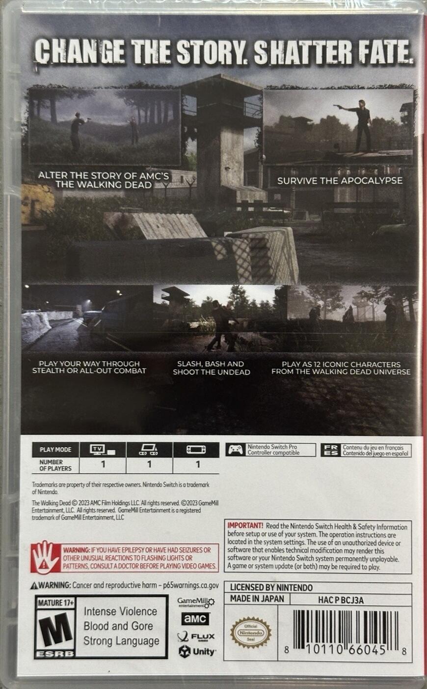 The Walking Dead Destinies - Nintendo Switch