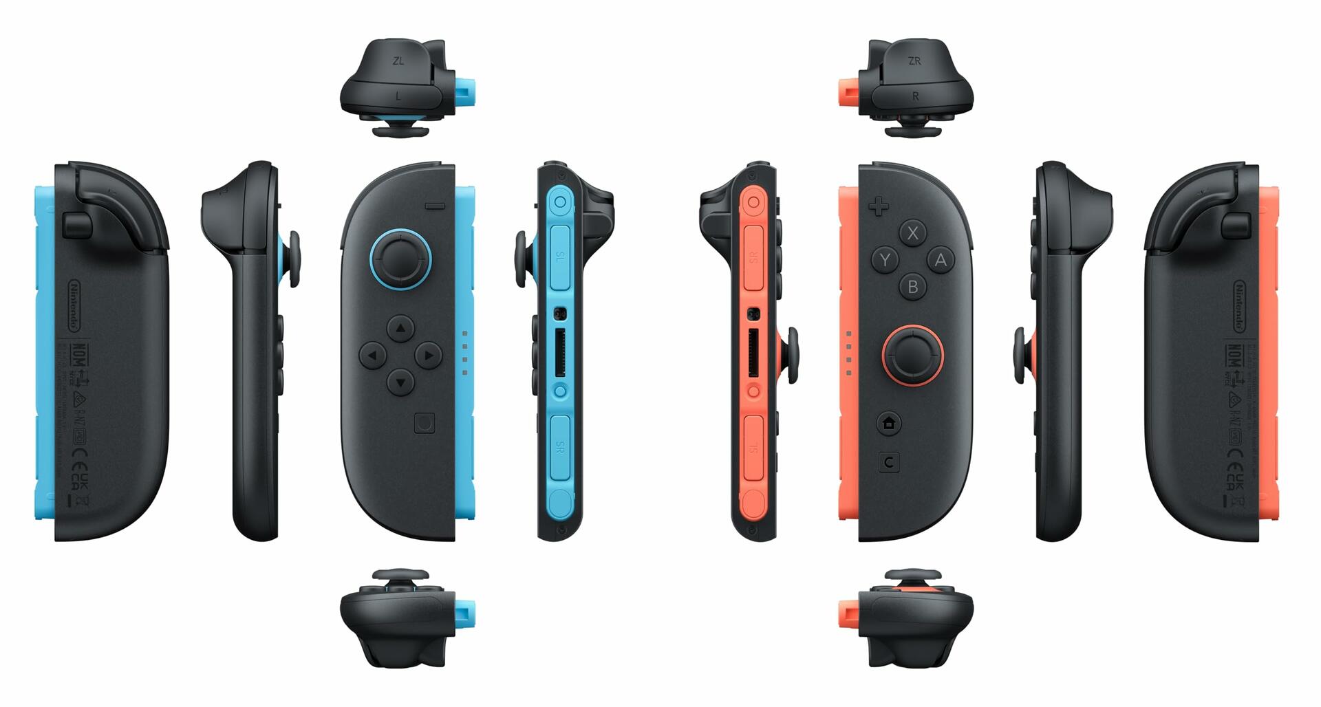 Nintendo Joy-Con 2 (L)/(R) Light Blue/Light Red - Nintendo Switch 2