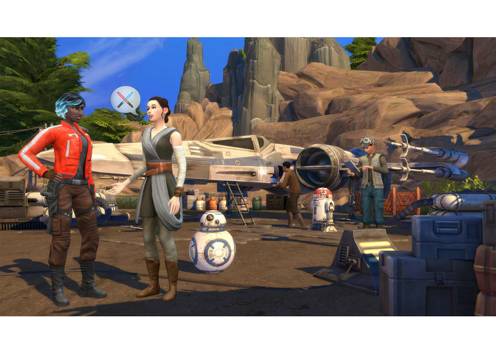 The Sims 4 Plus Star Wars Journey to Batuu Bundle - PlayStation 4