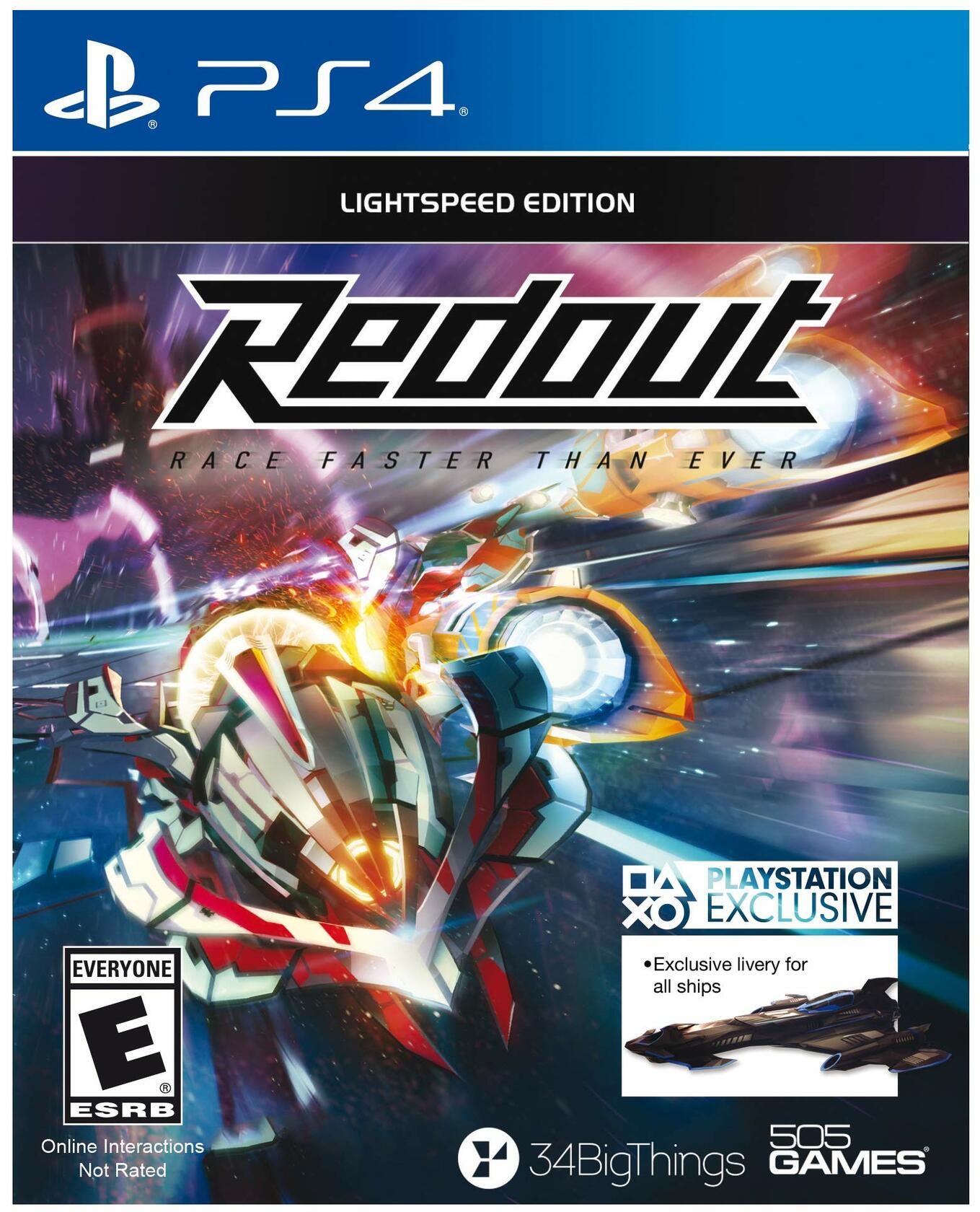 Redout - PlayStation 4 [video game]