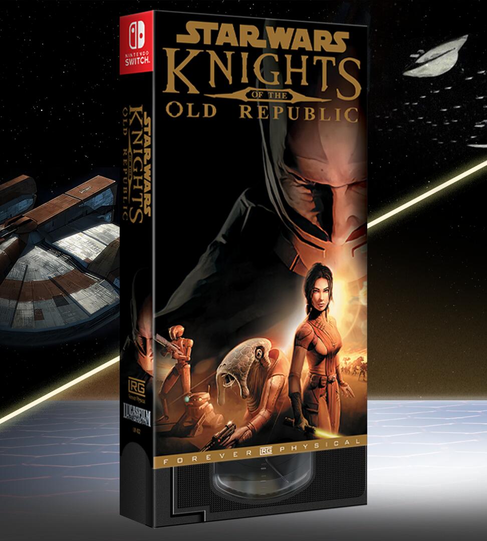 Star Wars Knights of the Old Republic VHS  Collector's Edition - Nintendo Switch