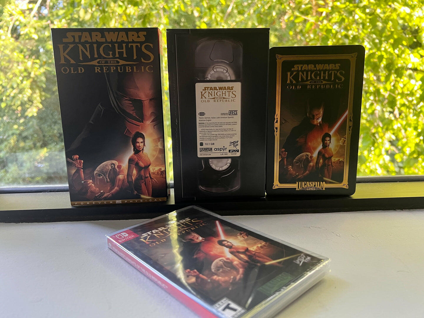 Star Wars Knights of the Old Republic VHS  Collector's Edition - Nintendo Switch