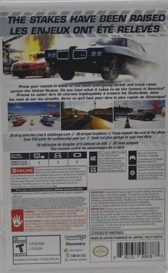 Street Outlaws 2: Winner Takes All - Nintendo Switch