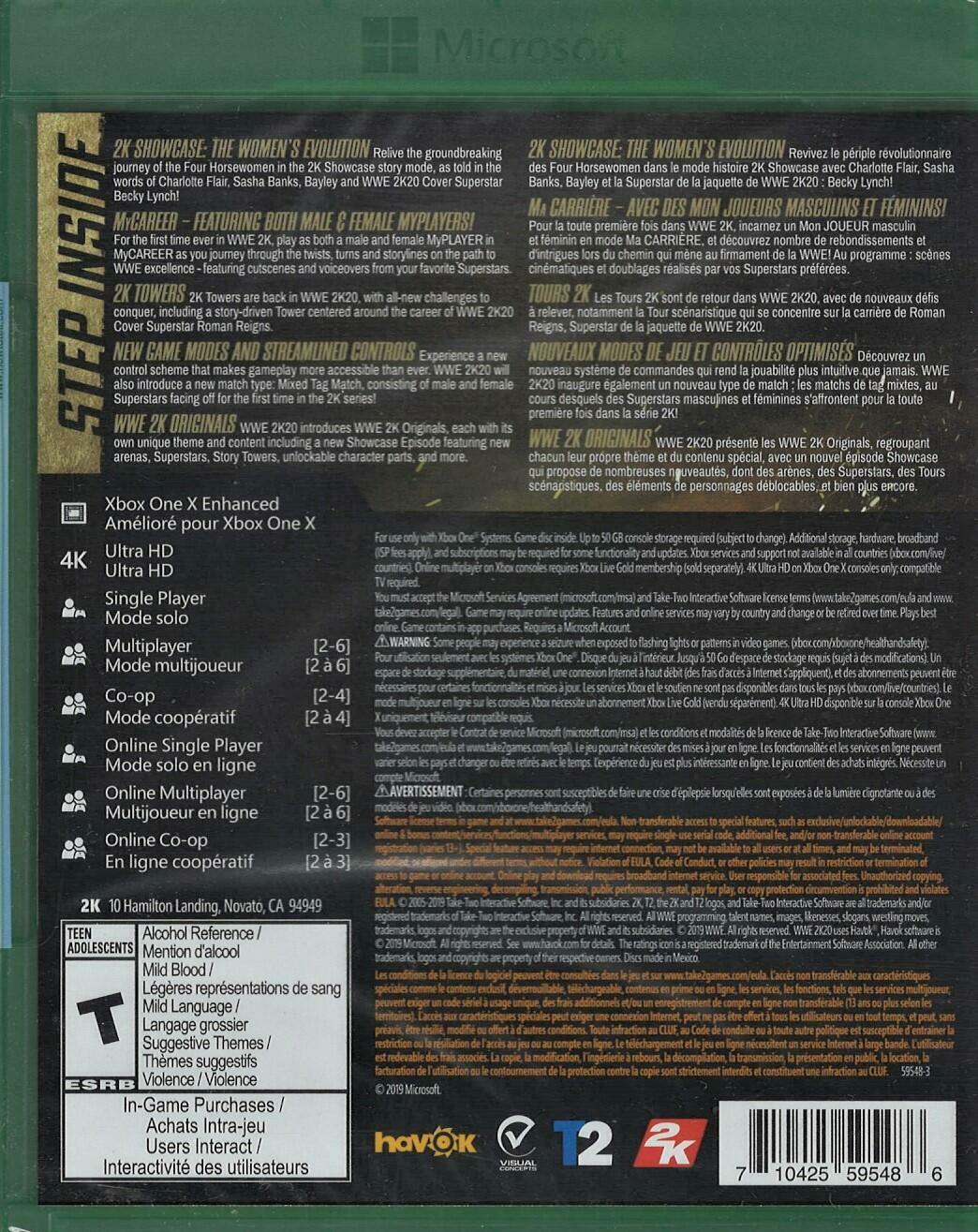 WWE 2K20 Deluxe Edition - Xbox One