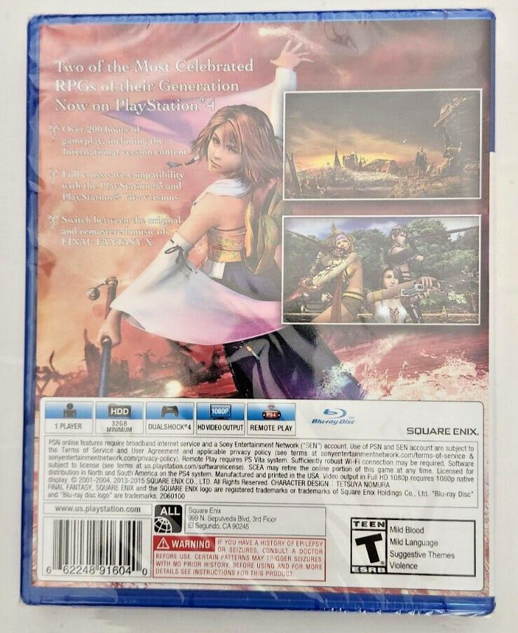 Final Fantasy X|X-2 HD Remaster - PlayStation 4