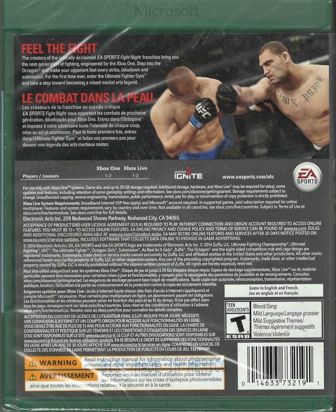 UFC - Xbox One