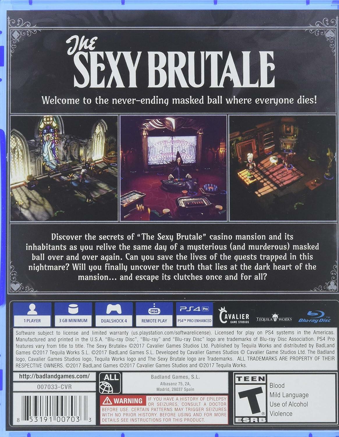 The Sexy Brutale: Full House Edition - PlayStation 4