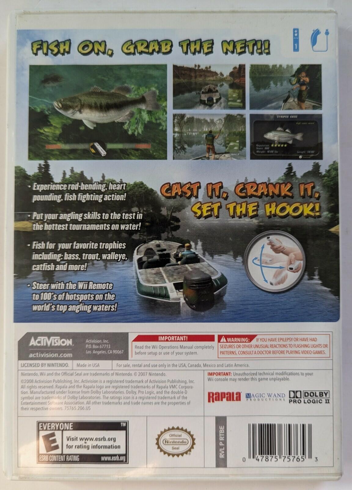 Rapala's Fishing Frenzy (Game Only) - Nintendo Wii