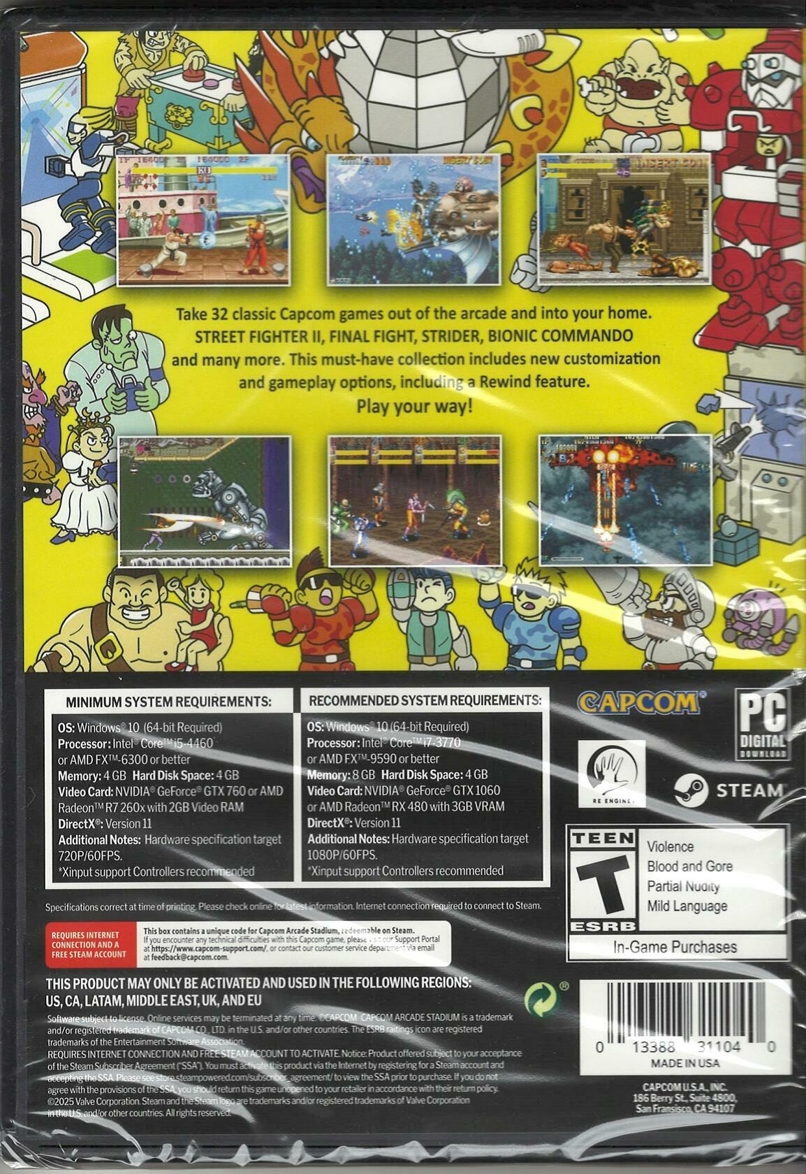 Capcom Arcade Stadium  - PC Games
