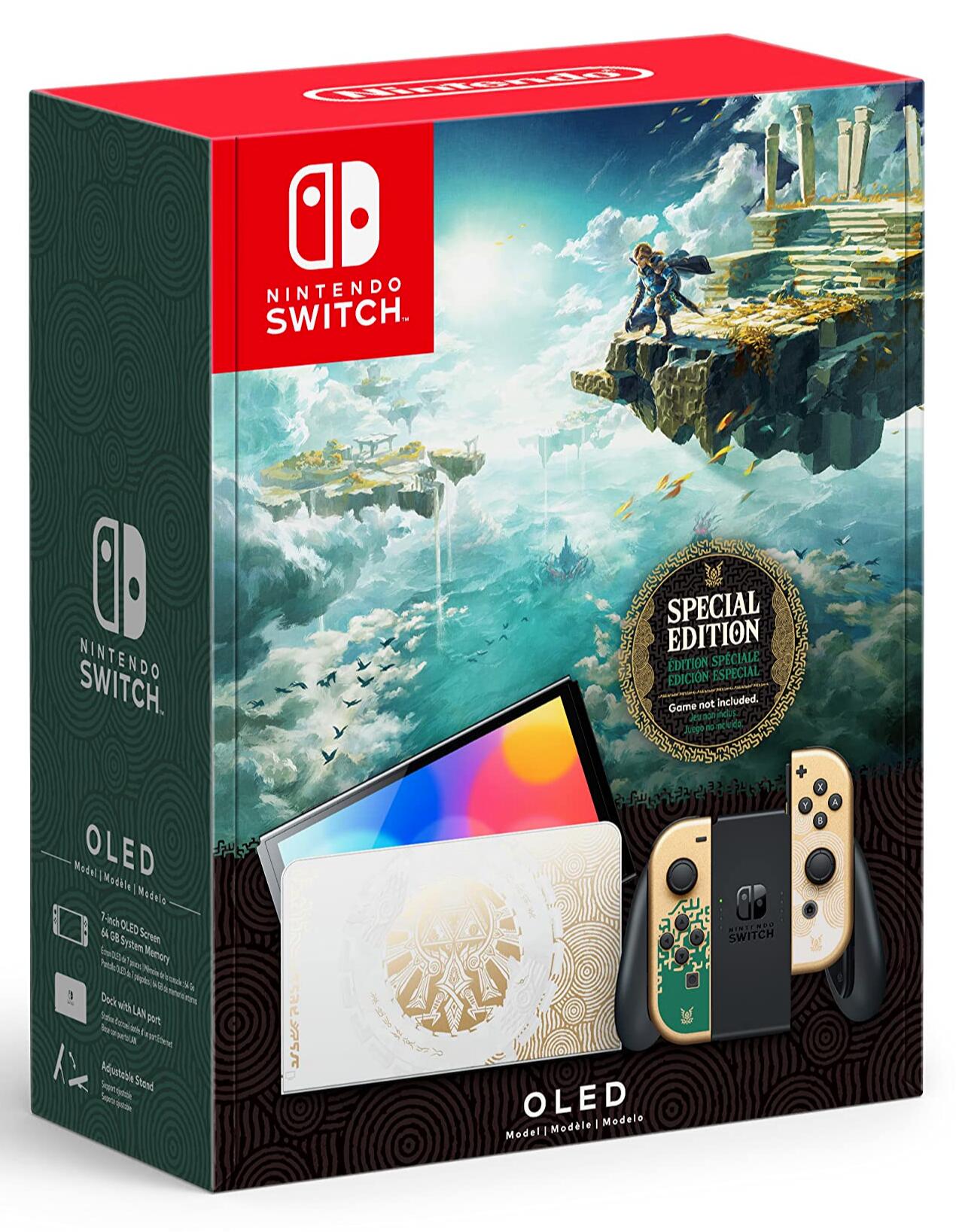 Nintendo Switch – OLED Model - The Legend of Zelda: Tears of the Kingdom Edition