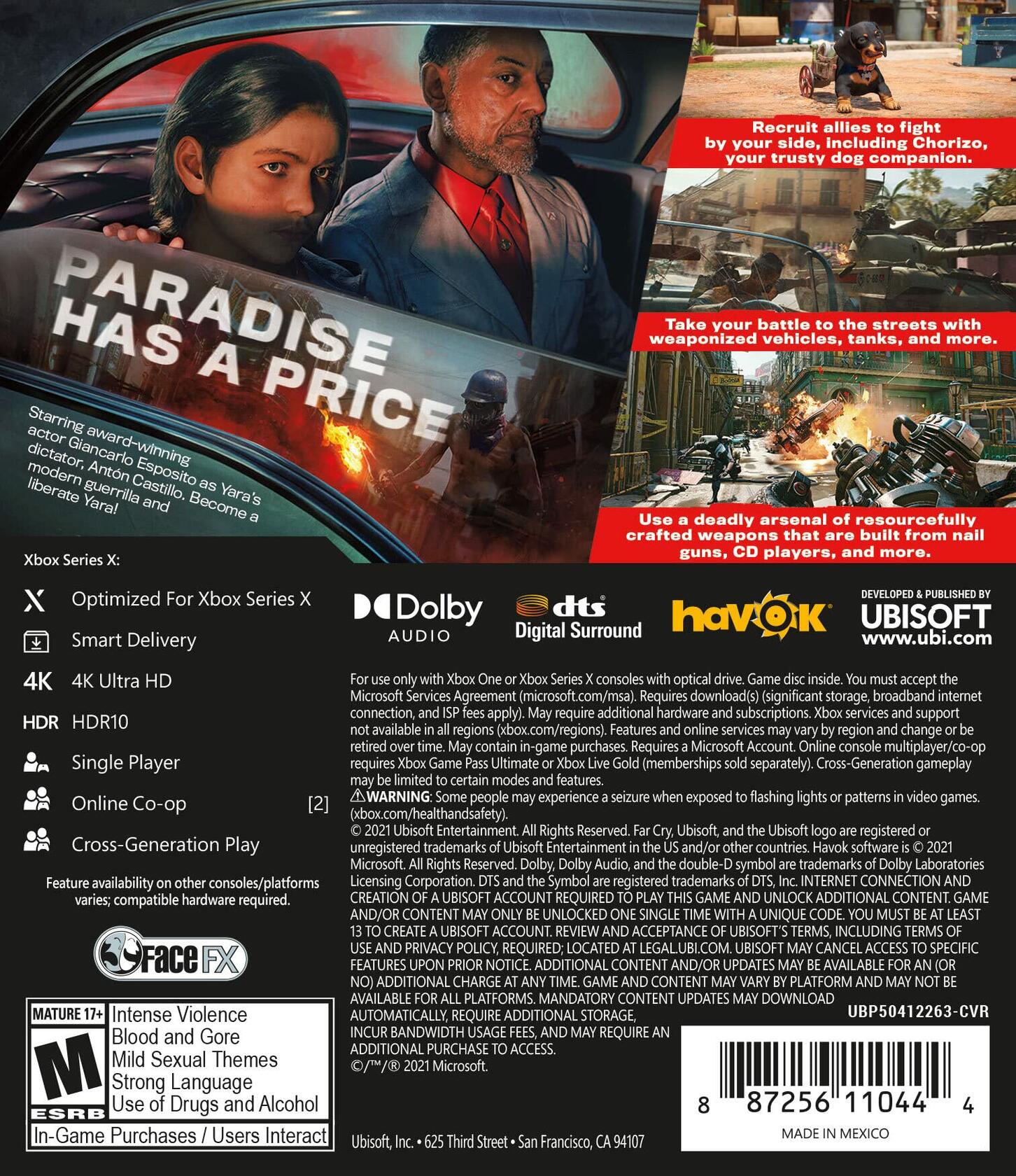 Far Cry 6 Xbox Series X S, Xbox One