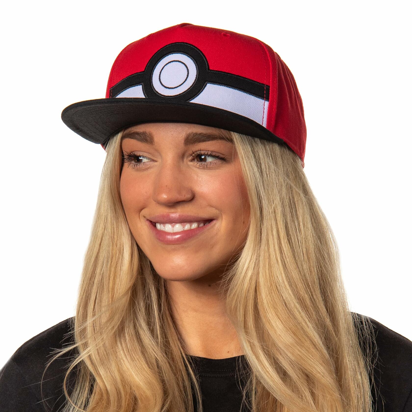 Bioworld Hat Pokemon Pokeball Adjustable CAP