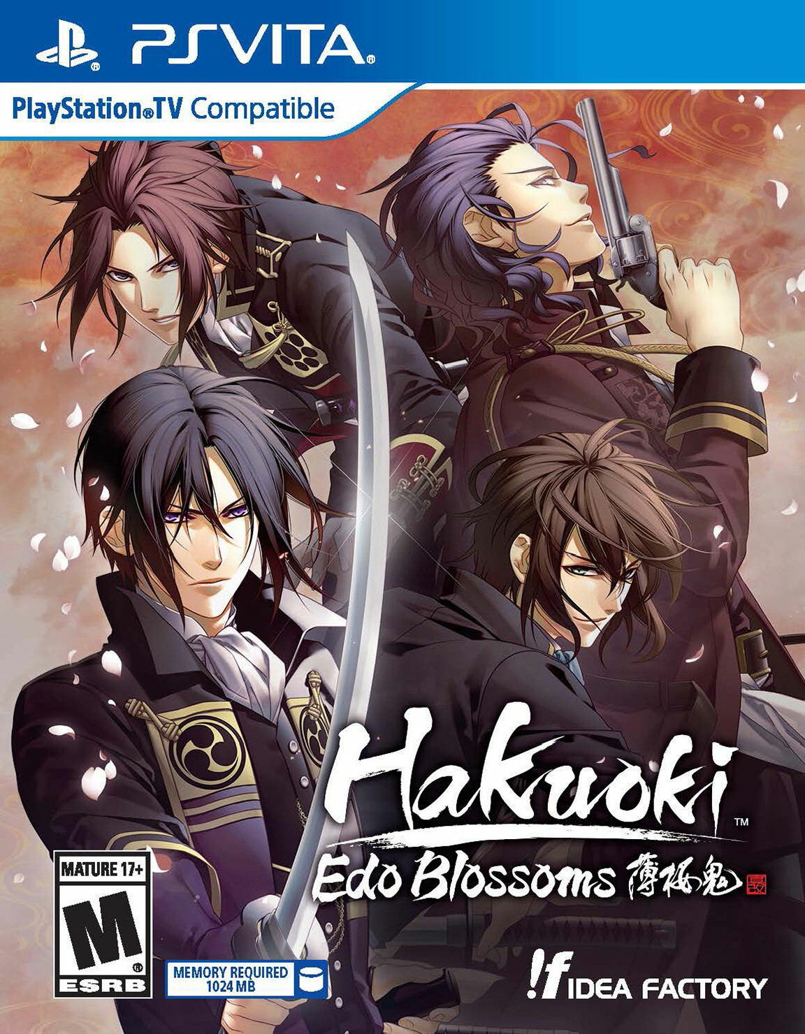 Hakuoki: Edo Blossoms - PlayStation Vita