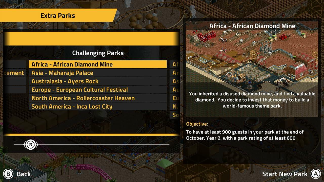 RollerCoaster Tycoon Classic - Nintendo Switch
