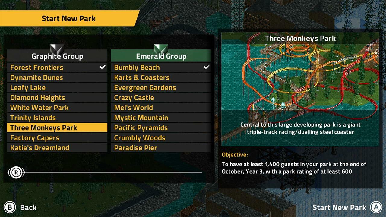 RollerCoaster Tycoon Classic - Nintendo Switch