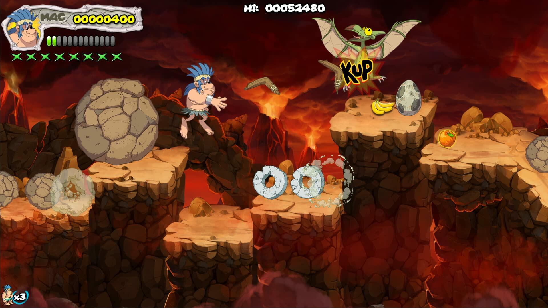 New Joe and Mac: Caveman Ninja T-Rex Edition - Nintendo Switch