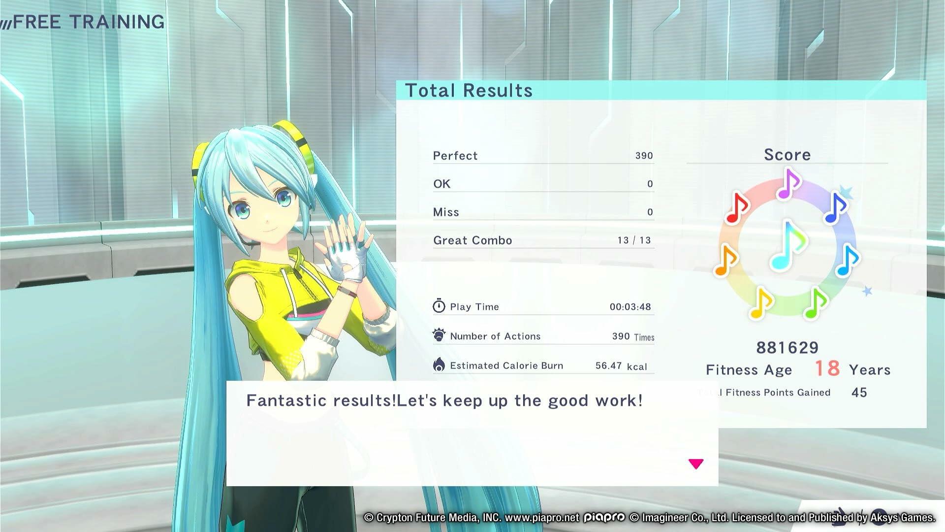 Fitness Boxing feat. HATSUNE MIKU