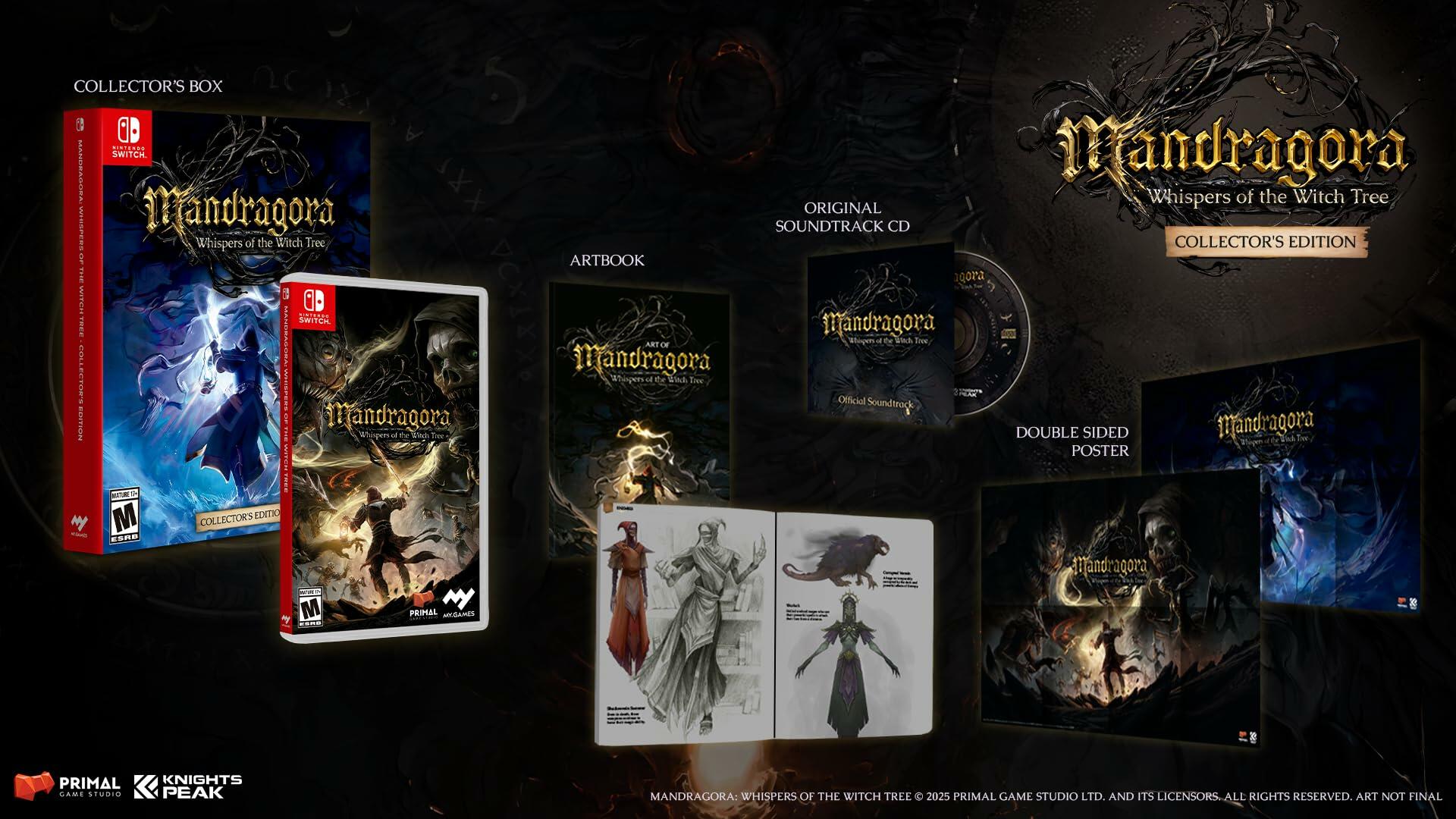 Mandragora: Whispers of the Witch Tree - Collectors Edition - Nintendo Switch