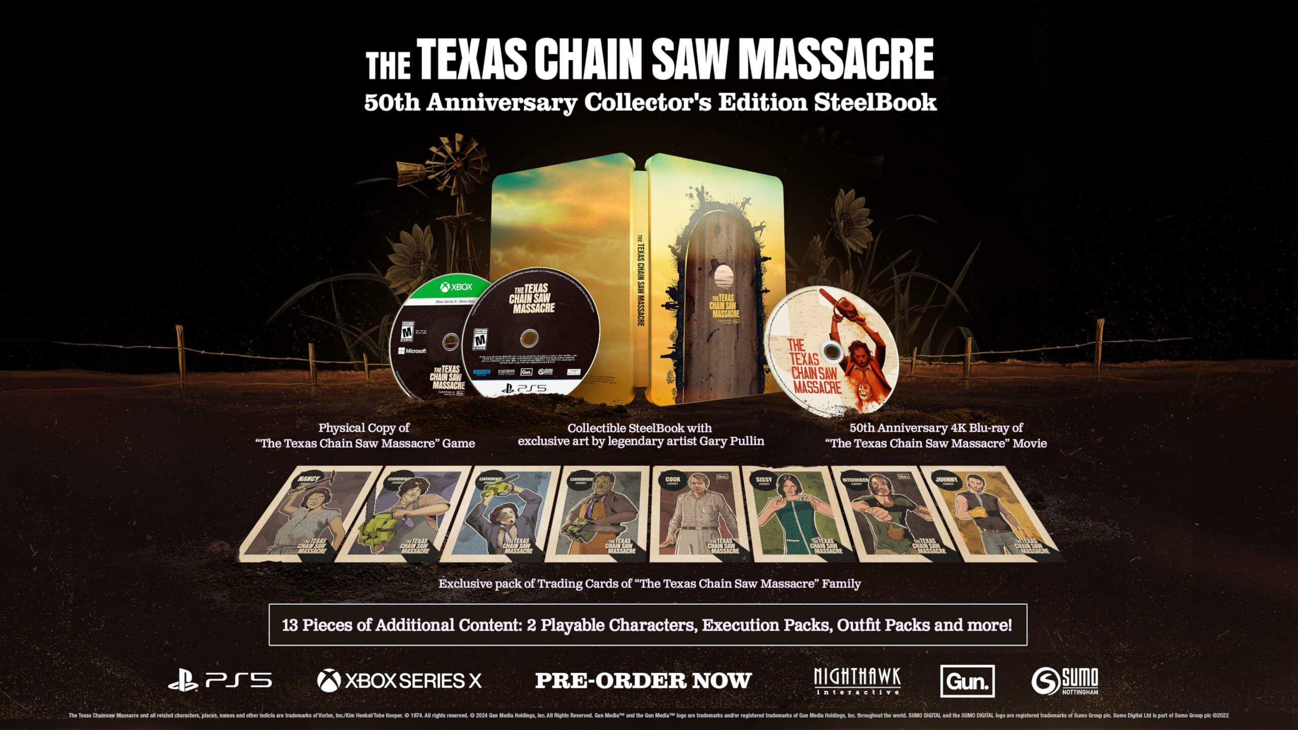The Texas Chain Saw Massacre 50th Anniversary Collector's Edition SteelBook - PlayStation 5