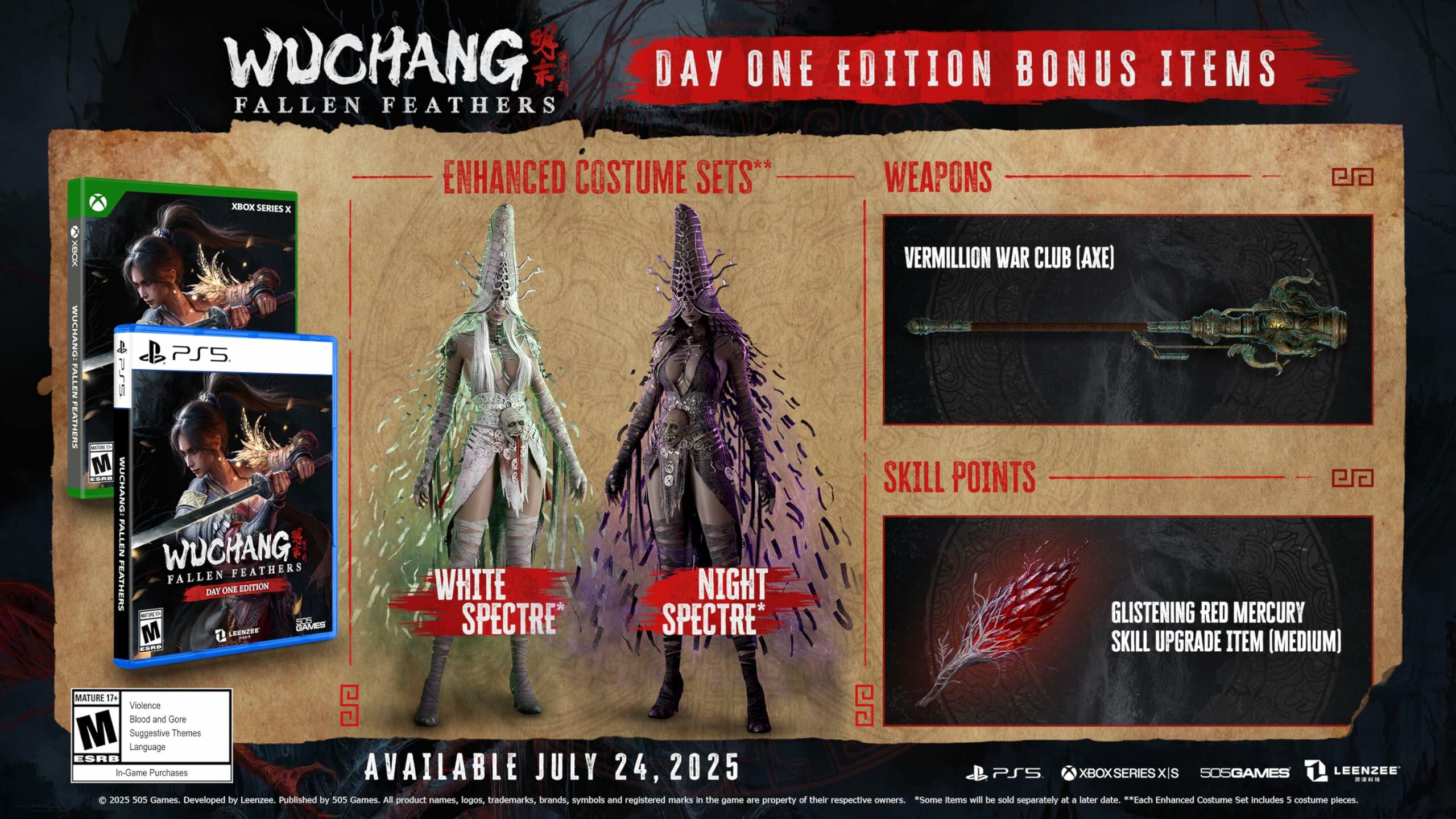 WUCHANG: Fallen Feathers Day 1 Edition - Xbox Series X