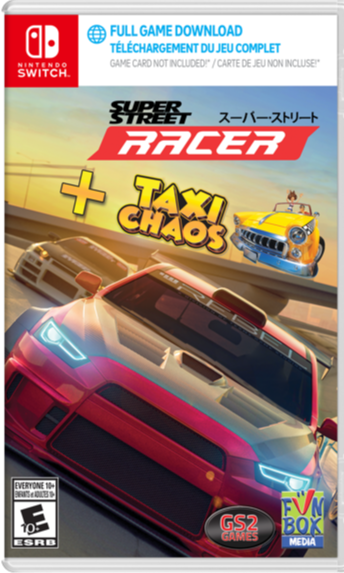 NSW Super Street Plus Taxi Chaos CIB, Nintendo Switch