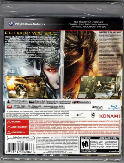 Metal Gear Rising: Revengeance - PlayStation 3