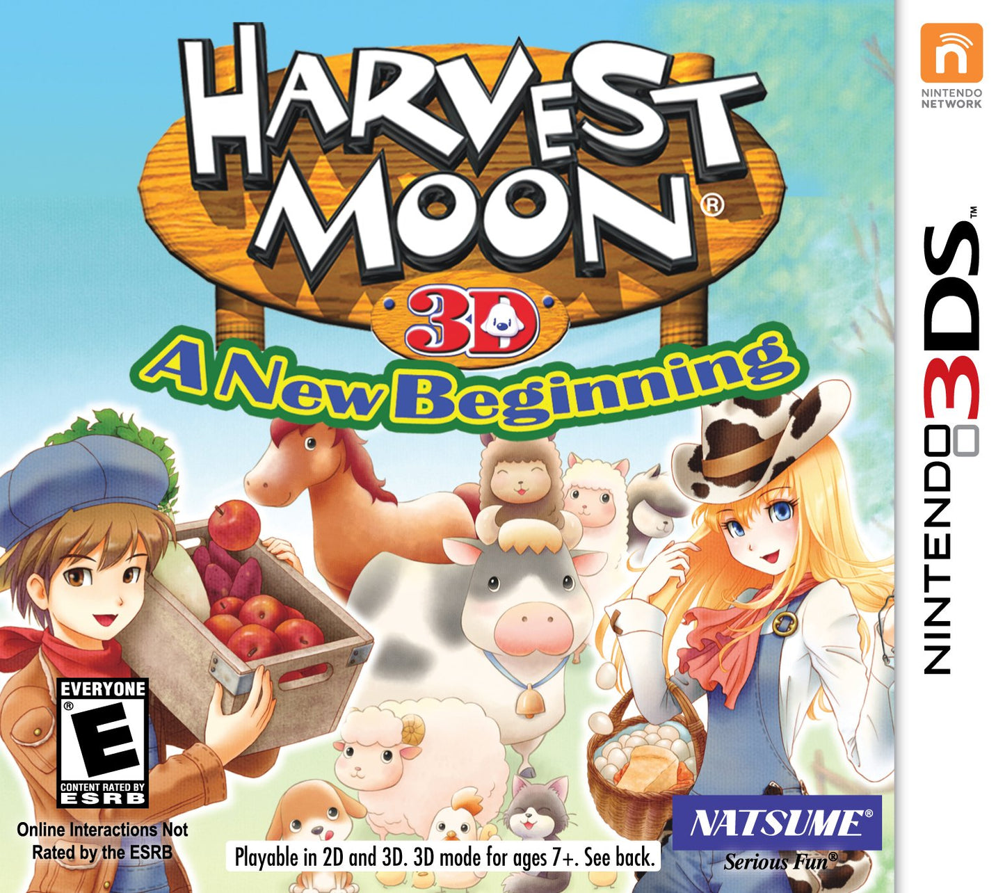 Harvest Moon: A New Beginning - Nintendo 3DS